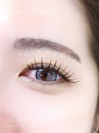 マツエク・マツパ mil❤︎ Kahoのマツエク・マツパデザイン