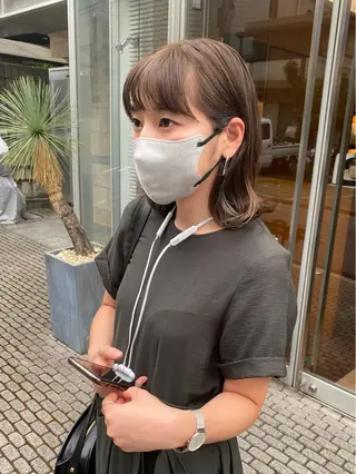 ショート カラー パーマ Paddle所属・似合わせレイヤー/ ニュアンスパーマ高倉のヘアスタイル