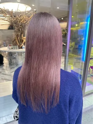 ミディアム ARISA︎ メンズハイトーンのヘアスタイル