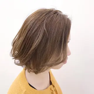 ショート カラー ブリーチカラー/ 岩破瑞希のヘアスタイル
