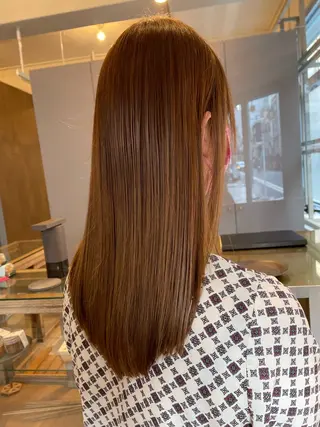 ロング 【髪質改善】【美髪】 【ツヤ髪】ほしのちりのヘアスタイル