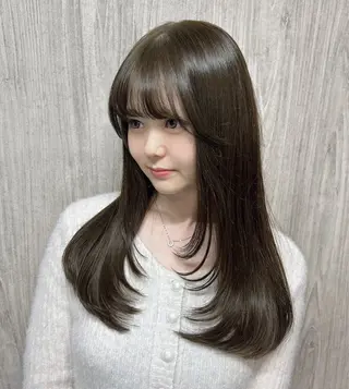 ロング lafit kaede/韓国ヘアのヘアスタイル