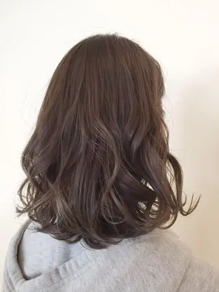 ミディアム カラー ◇おの あすか◇のヘアスタイル