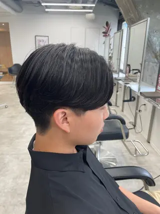 ショート パーマ メンズ メンズパーマ/新潟/ 万代／田崎亮🌟のヘアスタイル