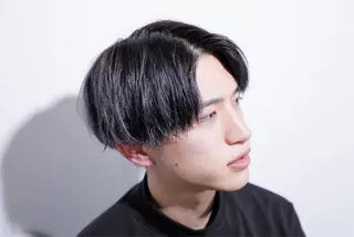 ミディアム メンズ LAVIE NEW STANDARD BARBER HANARE 新宿店所属・TANAHASHI ／モデル募集🆘のヘアスタイル