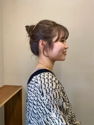 ミディアム カラー 橋本叶夢/ お洒落hairのヘアスタイル