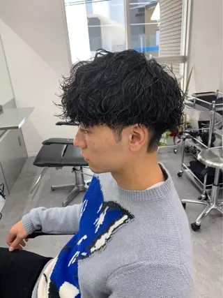 パーマ メンズ パーマ支持率No.1 ❤️🔥安成弾のヘアスタイル