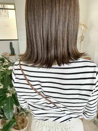 ミディアム カラー ヘアアレンジ ひなの .のその他イメージ