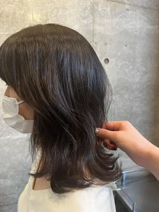 ミディアム 6/29まで 💐🤍理保のヘアスタイル