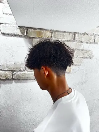 ミディアム ヘアーズベリー 藤本のヘアスタイル