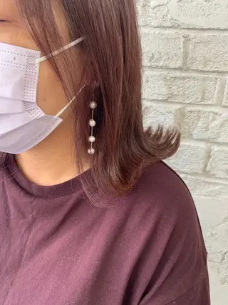 ミディアム カラー エクステ＆艶カラー 🎀YURINA🎀のヘアスタイル