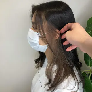 ロング レイヤー/韓国ヘア 縮毛矯正🫧鈴木颯のヘアスタイル