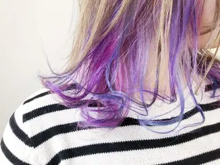 ミディアム カラー 宮原 佳苗のヘアスタイル