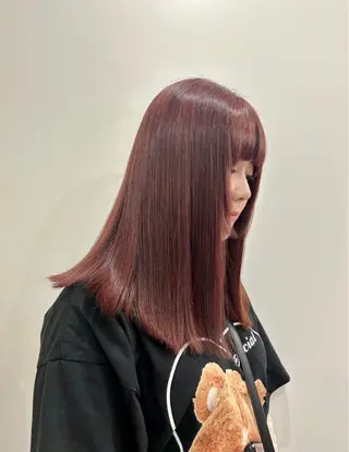 セミロング hair&eye🎀 /momoKaのヘアスタイル