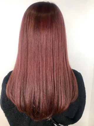 ロング カラー 店長　濱口 花菜　美髪整形のヘアスタイル