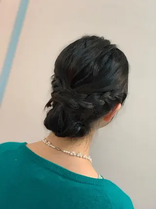 ヘアアレンジ ベストシーン 新浦安のマツエク・マツパデザイン