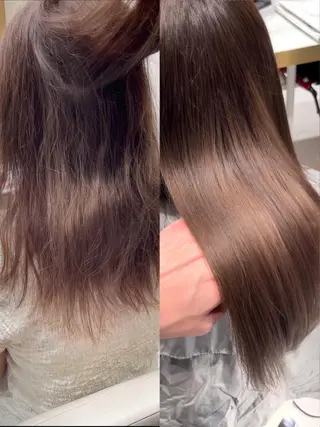 ロング パーマ 顔周り特化/韓国ヘア /レイヤー/吉野幸大のヘアスタイル