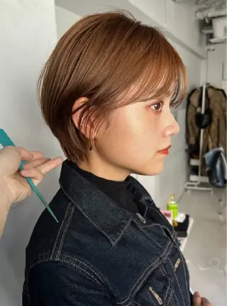 ショート 🎀Maho🎀ボブ × 髪質改善のヘアスタイル