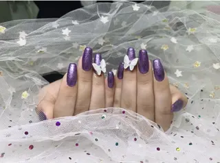 ネイル 🦋ネイルサロン ブラン🌈ゆりのネイルデザイン
