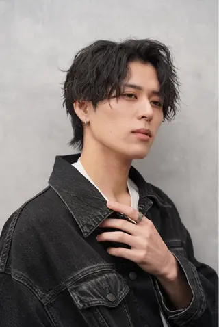 ミディアム パーマ メンズ 新宿No.1パーマ師 💈コウヨウ💈のヘアスタイル