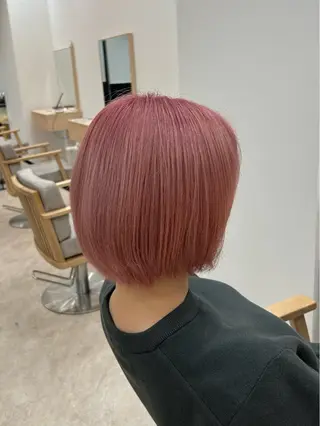 ショート 栄/久屋大通/美髪 /透明感カラー/加藤のヘアスタイル