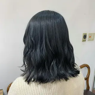 ミディアム beauty   beast 西新店のヘアスタイル