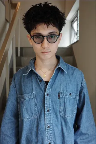 ショート タナカ レイのヘアスタイル