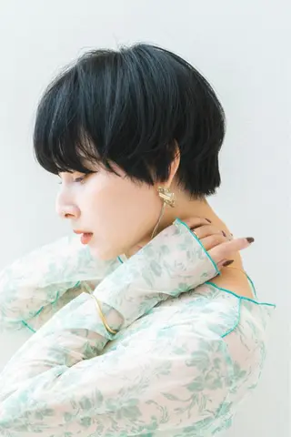 ショート カラー 北川 泰之のヘアスタイル