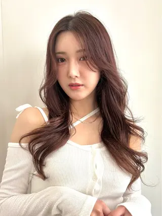ロング ゆるふわパーマ🌼 アレンジ🌼リョウカのヘアスタイル