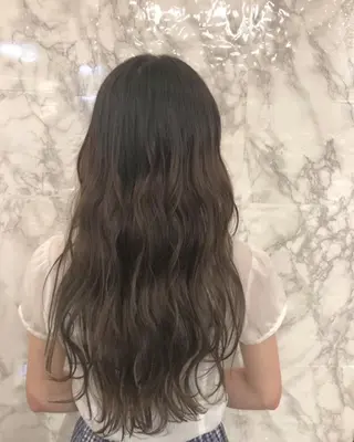 ロング カラー 東中野🥇美容室 FLOW東中野店のヘアスタイル