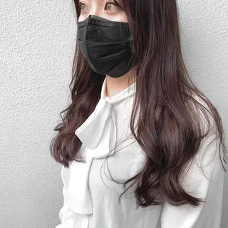 セミロング カラー ブリーチ koheiのヘアスタイル