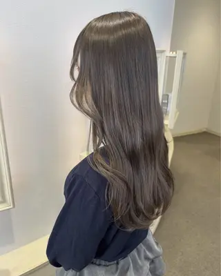 ロング カラー サソウ ユリエ🥥のヘアスタイル