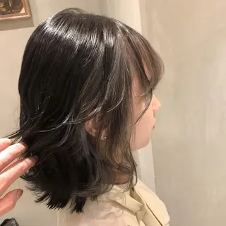 ショート カラー パーマ ヘアアレンジ 顔周りカット・相談 レイヤーも◎しずくのヘアスタイル
