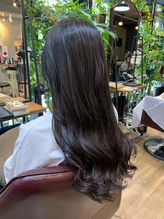 ロング カラー 安達 俊亮のヘアスタイル