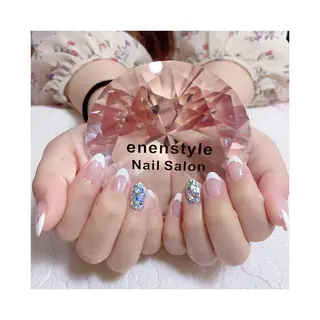 ミディアム ネイル 👑enen style👑のネイルデザイン