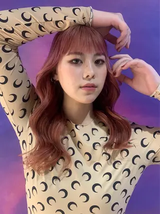 ロング カラー ハイトーン/パーマ/ メンズ / 櫻本🌐のヘアスタイル