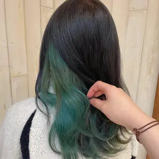 セミロング カラー ALLEN hair /まなのヘアスタイル