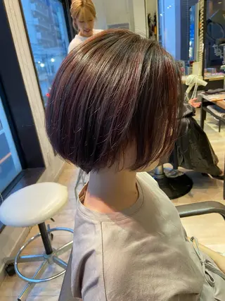 ショート コバヤシ ユウスケのヘアスタイル