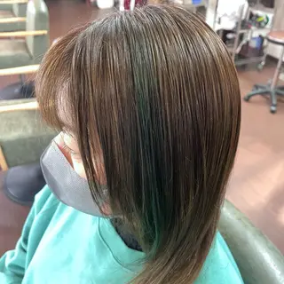 セミロング Glanz hair 坂牛匠のヘアスタイル