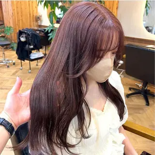 ロング カラー パーマ ヘアアレンジ メンズ ネイル マツエク・マツパ アイブロウ 前川 朋香のヘアスタイル
