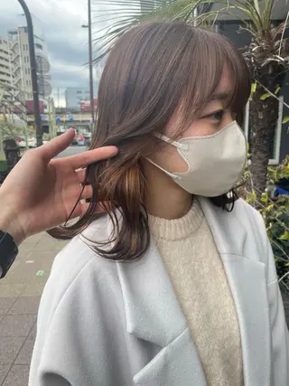 ミディアム カラー AKALA HAIR 西宮店 Juriのヘアスタイル