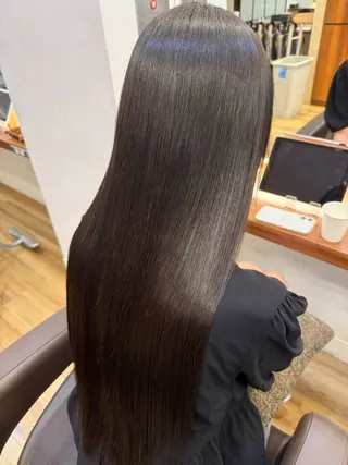 ロング すばる/縮毛矯正 /似合わせカラーのヘアスタイル