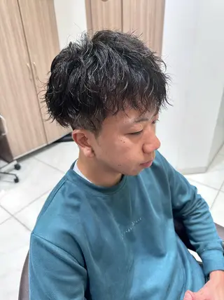 パーマ メンズ ヘアセット/メンズ パーマChihoのヘアスタイル