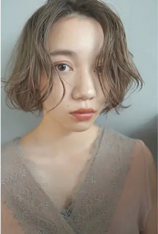 ショート カラー ムロ 二子玉川駅のヘアスタイル