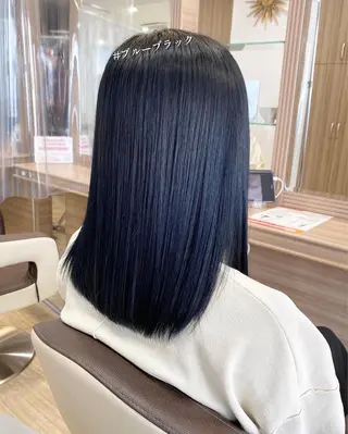 ミディアム カラー 谷尾 拓海のヘアスタイル