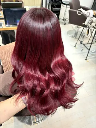 セミロング 🪞透明感カラー🫧 縮毛矯正🥇かずきのヘアスタイル