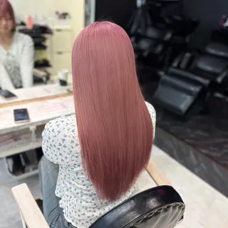 ロング カラー 色落ち綺麗🩰ハイ トーン🎀RINKAのヘアスタイル