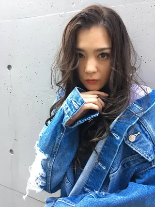 ロング カラー 🌈評価No.1🌈 艶髪カラー❌エクステのヘアスタイル