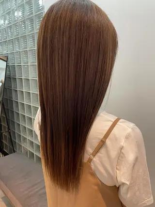 ロング カラー ショート/脱白髪染め ☆宇﨑悠実のヘアスタイル