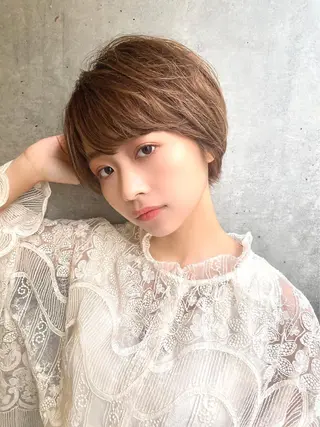 ショート 林 飛夕也のヘアスタイル
